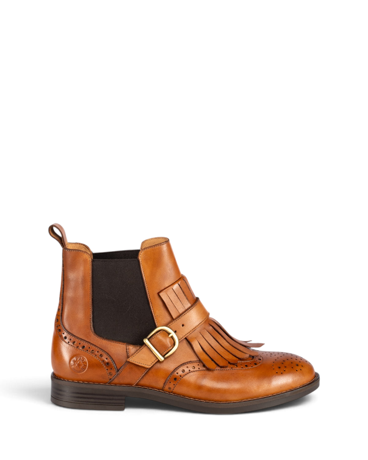 Botins franja e fivela 26336