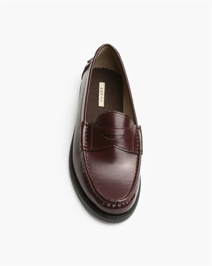 Mocassins com travessão clássico 26307
