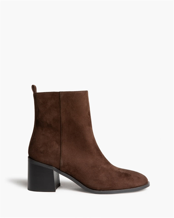 Botins de salto médio largo 26320