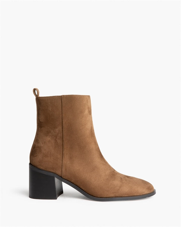 Botins de salto médio largo 26320