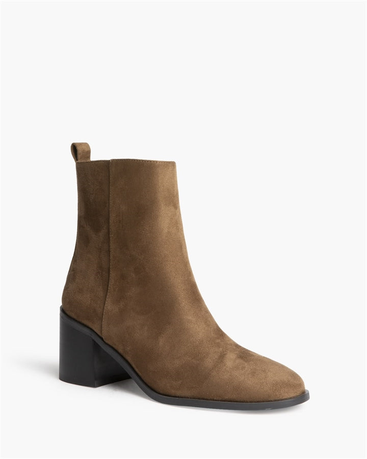 Botins de salto médio largo 26320