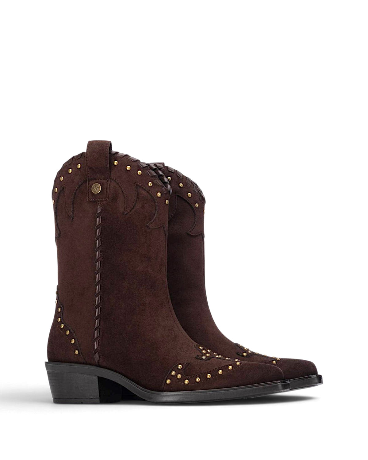 Botins texanos com tachas 26369
