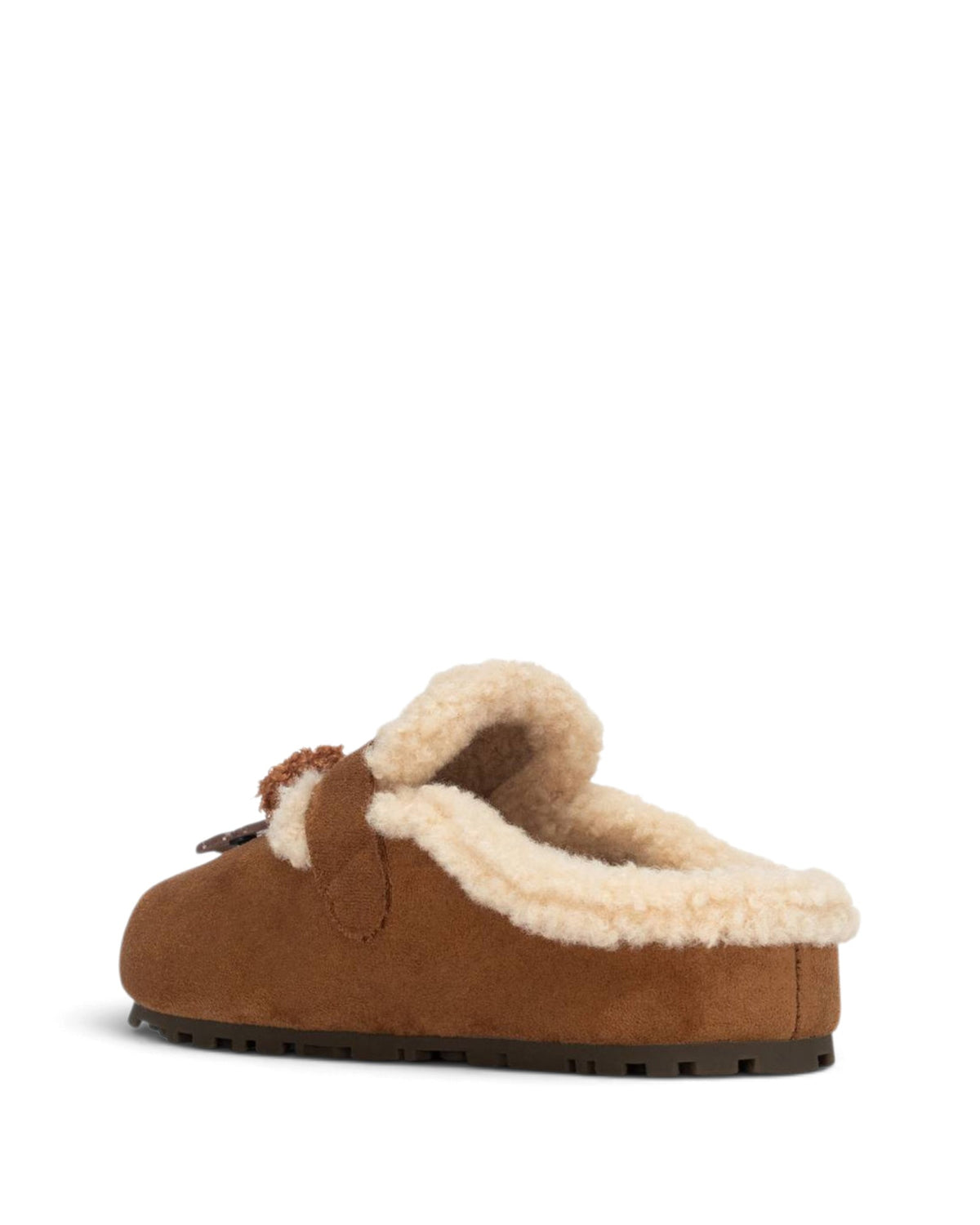 Clogs com pêlo e detalhe animal 26365