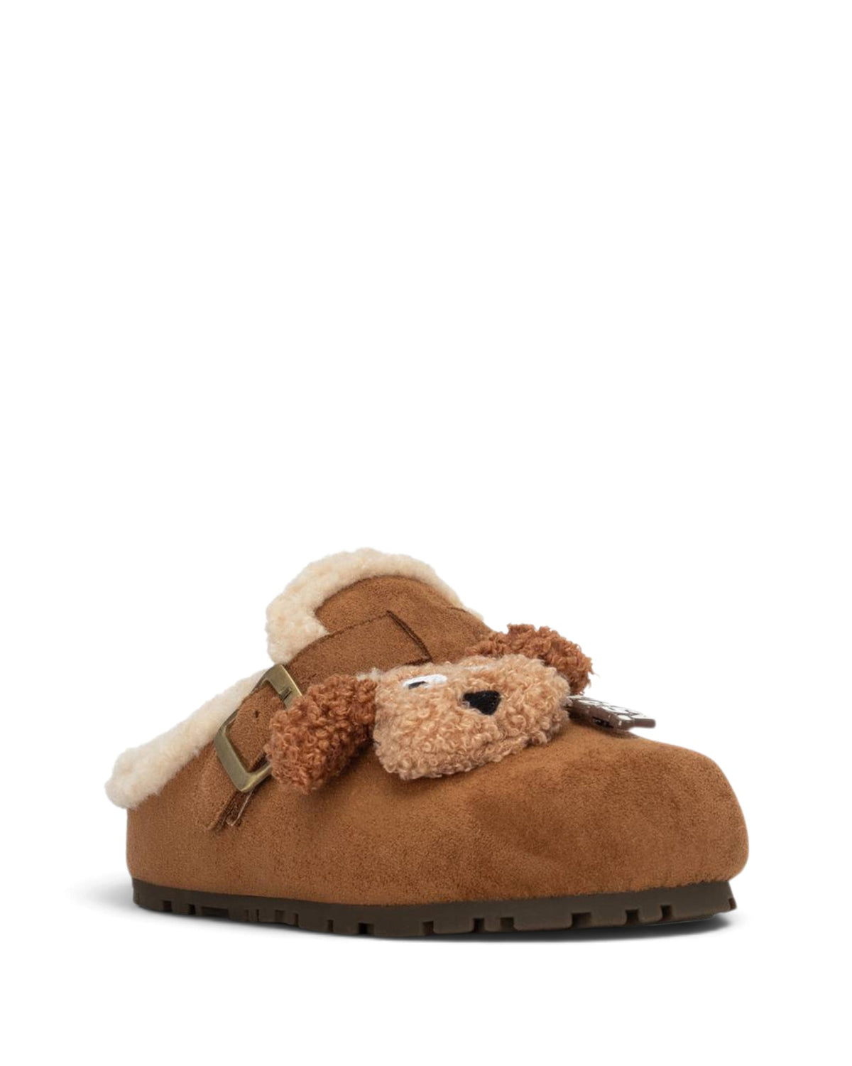 Clogs com pêlo e detalhe animal 26365