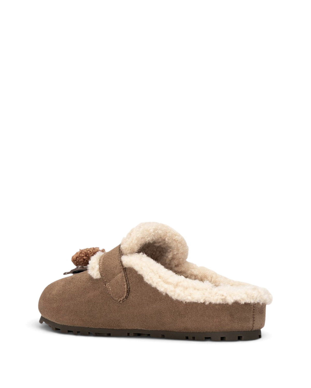 Clogs com pêlo e detalhe animal 26365