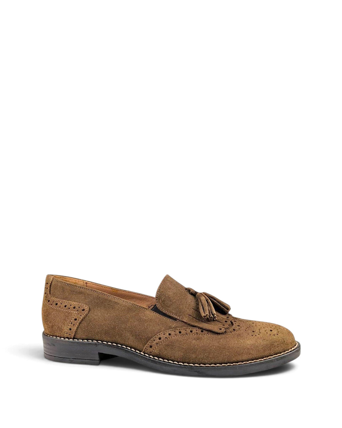 Sapatos de camurça com franjas 26371