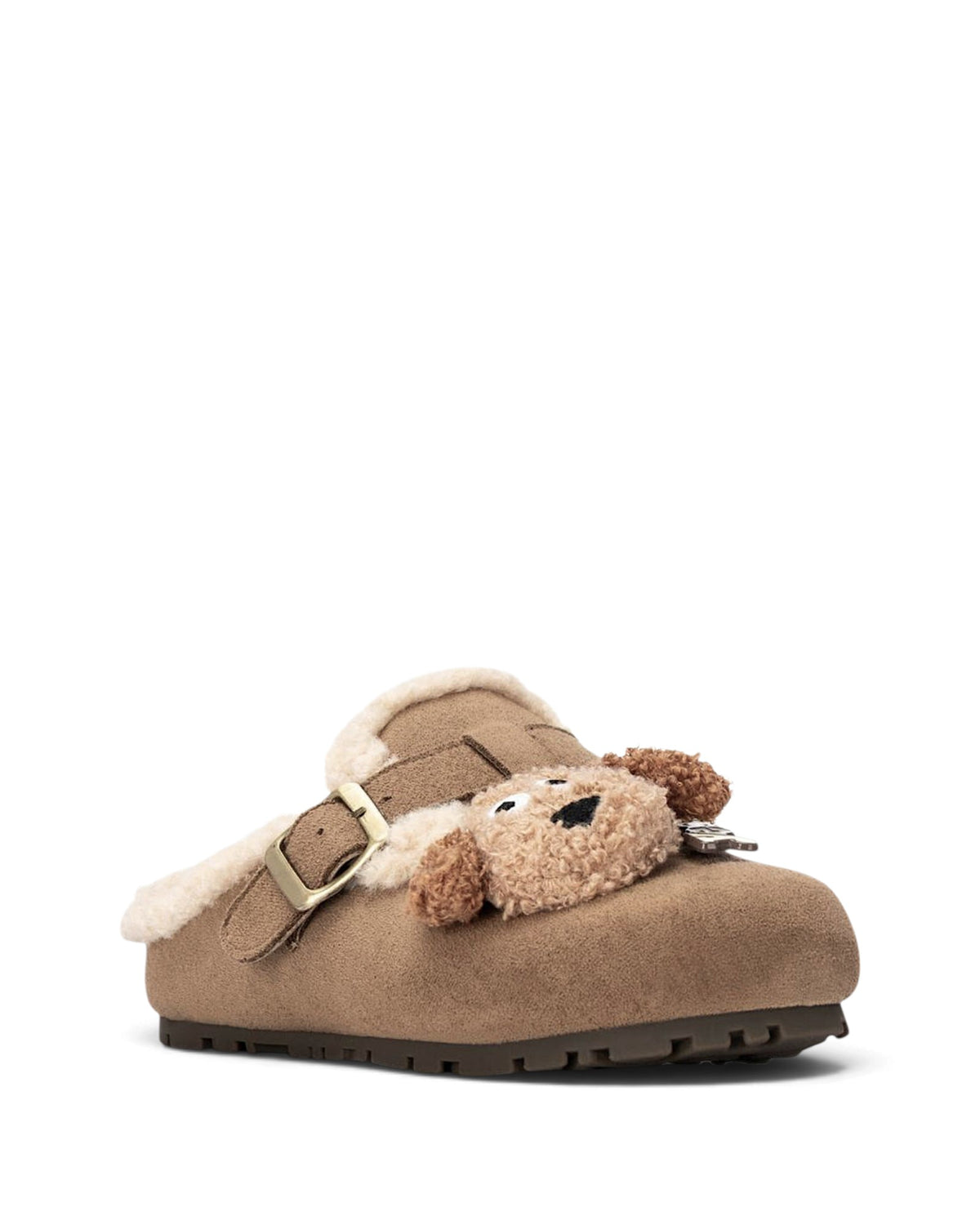 Clogs com pêlo e detalhe animal 26365