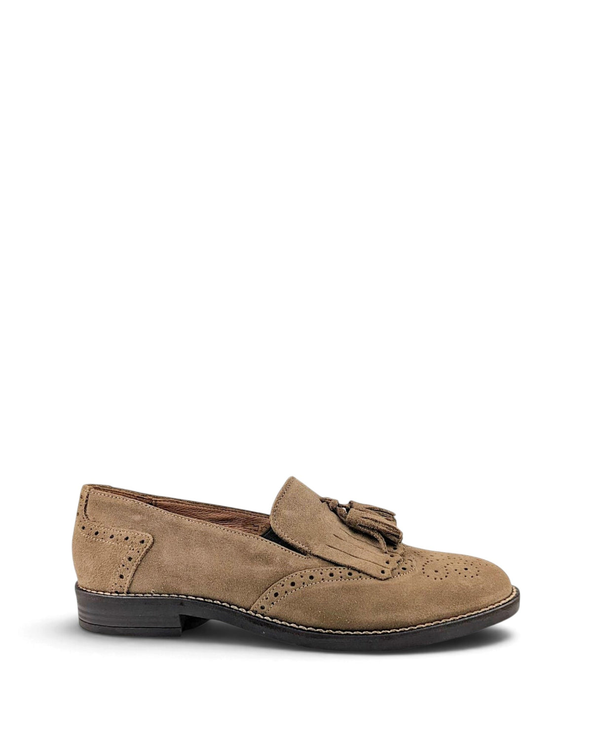 Sapatos de camurça com franjas 26371